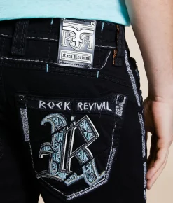 Rock Revival Alonzo 14" Stretch Short Alonzo H202 New
