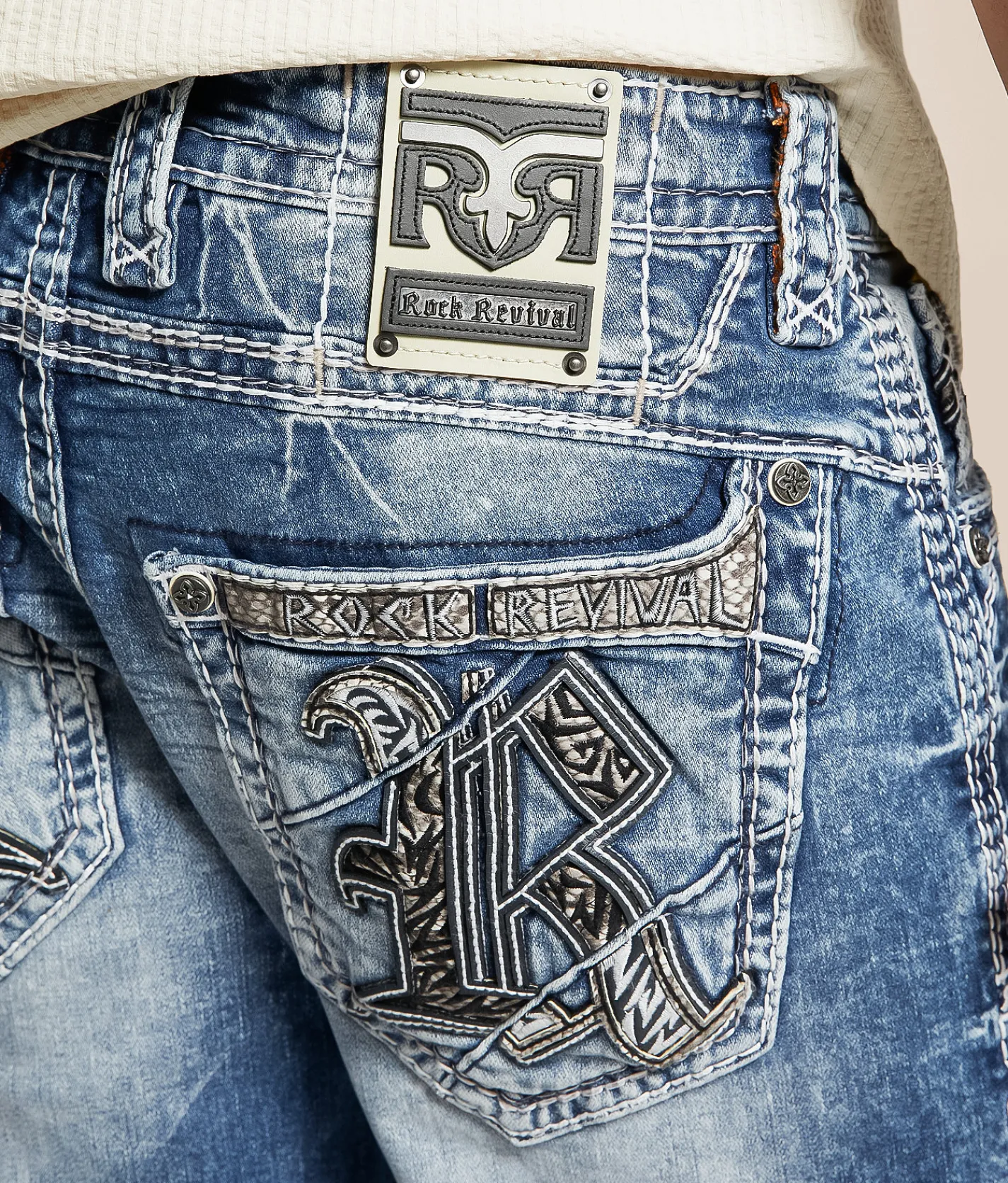 Bottoms|Jeans | Rock Revival Alonzo Relaxed Taper Stretch Jean Alonzo EQ203