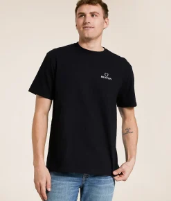 Tops|Graphic T-Shirts | Brixton Alpha Square T-Shirt Black
