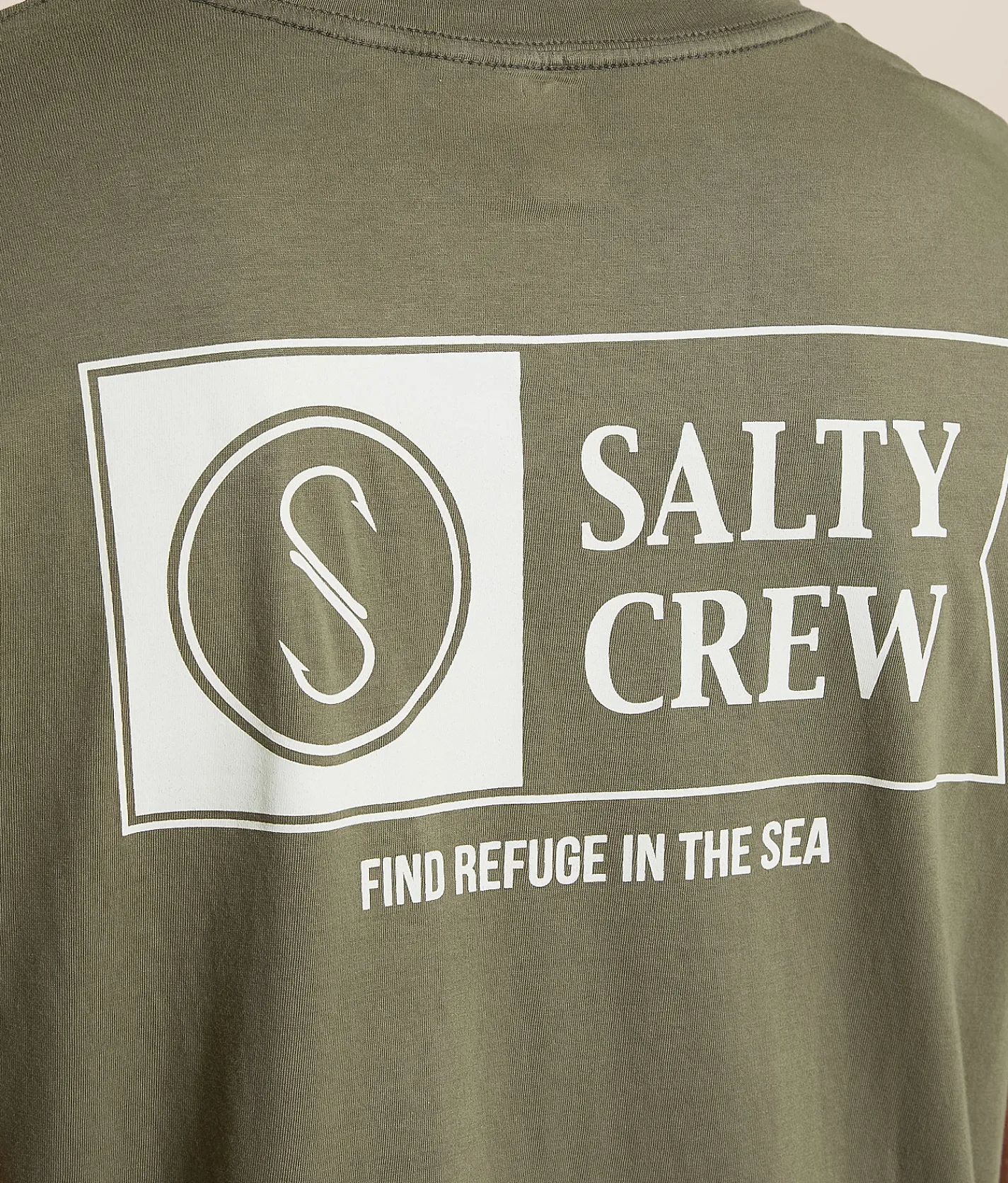 Tops|Graphic T-Shirts | Salty Crew Alpha T-Shirt Dusty Olive