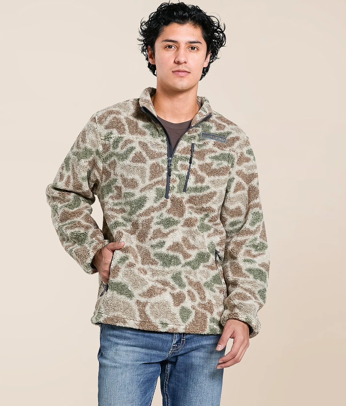BURLEBO Pullover Alpine Camo Online
