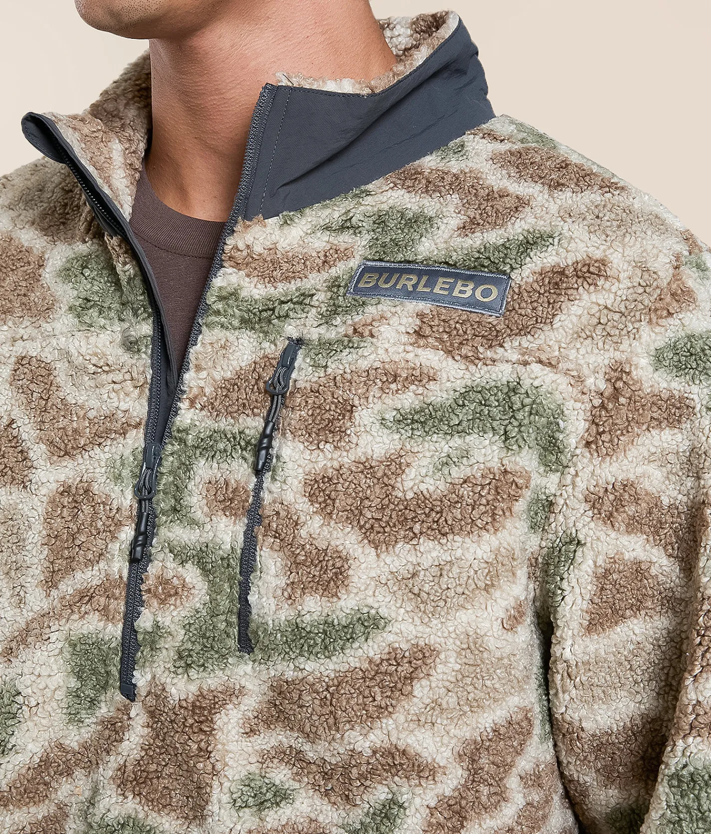 BURLEBO Pullover Alpine Camo Online