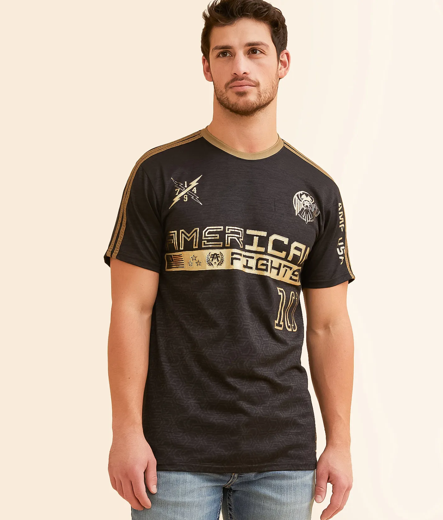 American Fighter Alta Loma T-Shirt Black Mass Sale