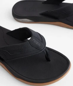 Flojos Alto Flip Black Gum Clearance