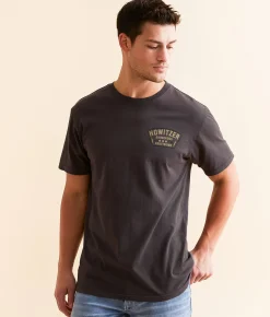 Howitzer Always Dangerous T-Shirt Charcoal Discount