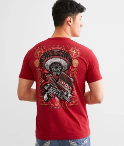 Freedom Ranch Always Ready T-Shirt Equestrian Red Online