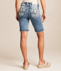 Bottoms|Shorts | Rock Revival Alyvia Universal Bermuda Short Alyvia NM207