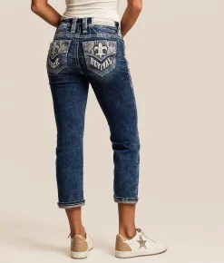 Rock Revival Alyvia Universal Capri Stretch Jean Alyvia NP208 Sale