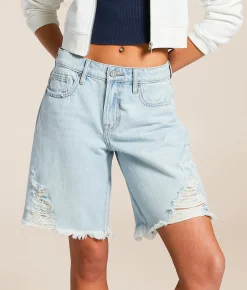 HIDDEN Alyx Baggy Jort Light Discount