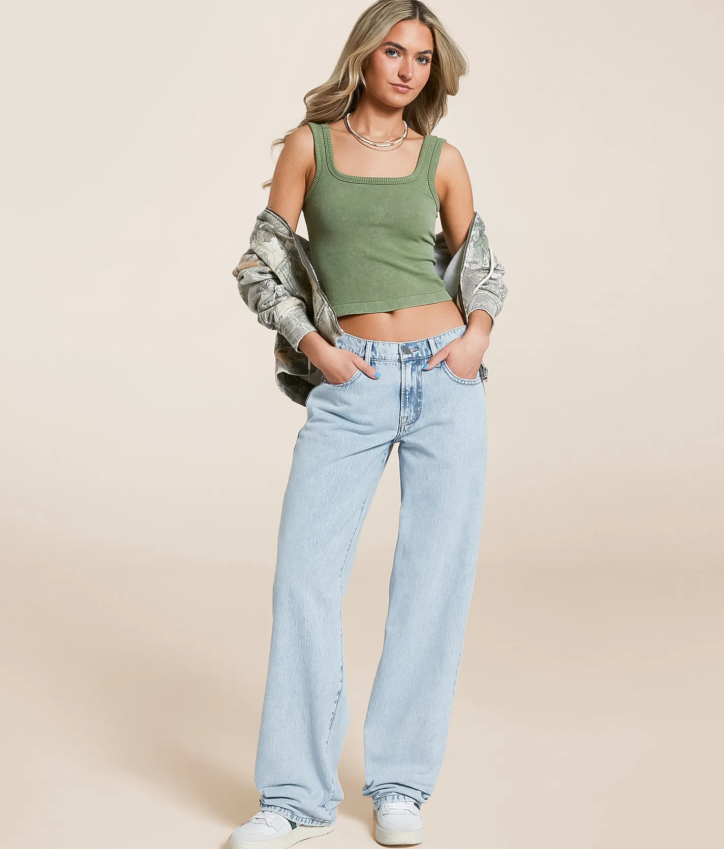 HIDDEN Alyx Low Slung Baggy Jean Light Hot