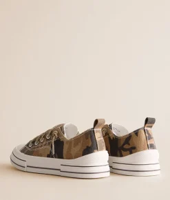 Shoes | Very G Aman Camo Sneaker Sand