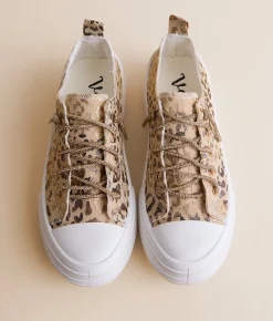 Very G Aman Rhinestone Sneaker Natural