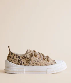 Very G Aman Rhinestone Sneaker Natural