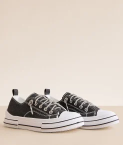 Shoes | Very G Aman Sparkle Rhinestone Sneaker White