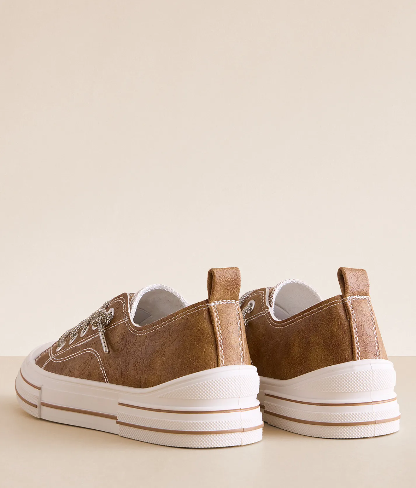 Shoes | Very G Aman Tooled Sneaker Tan