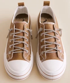 Shoes | Very G Aman Tooled Sneaker Tan