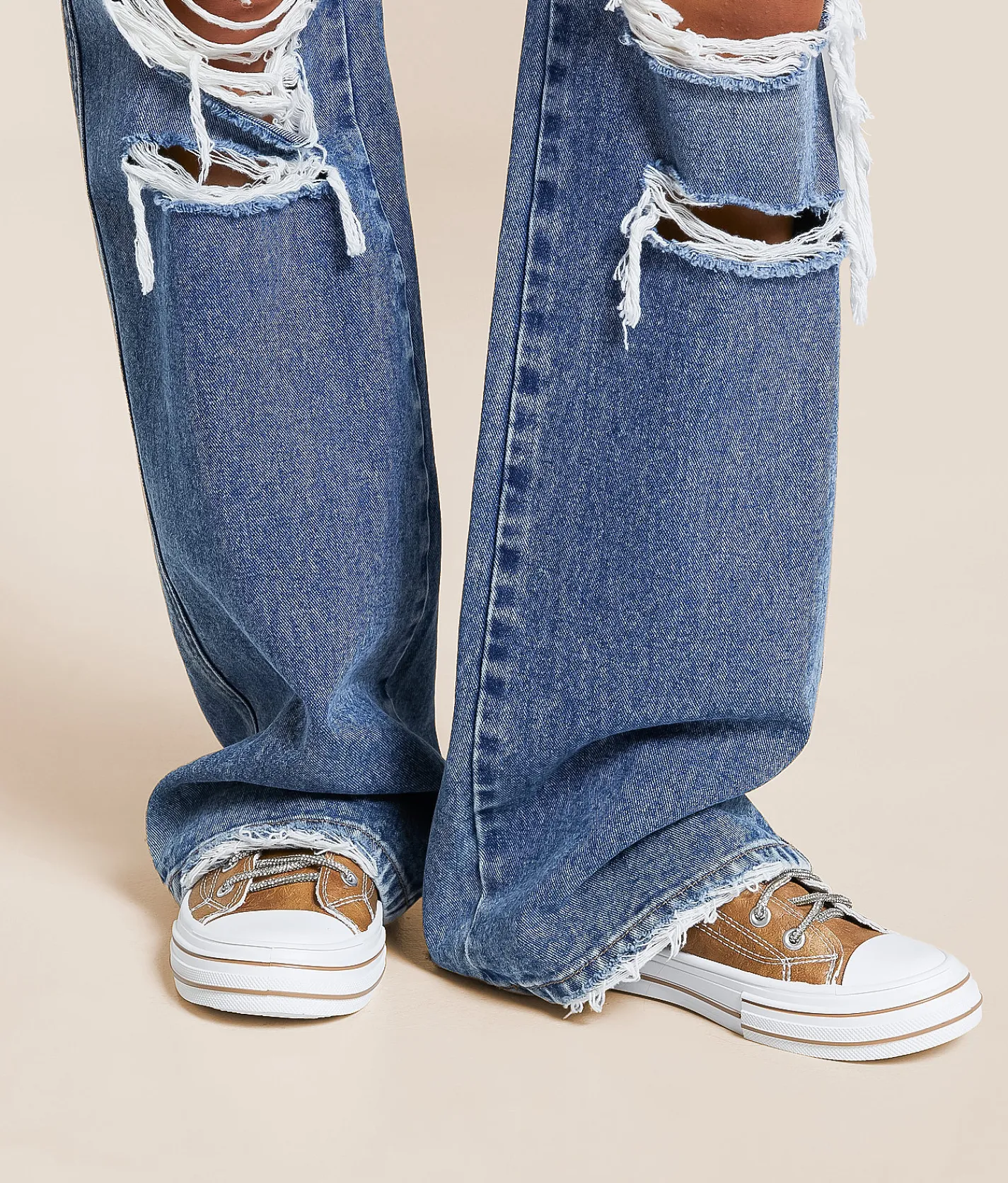 Shoes | Very G Aman Tooled Sneaker Tan