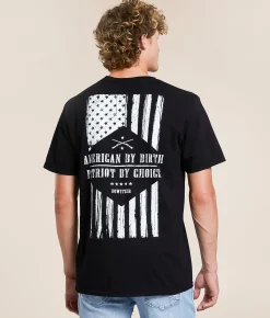 Howitzer American By Birth T-Shirt Black Hot