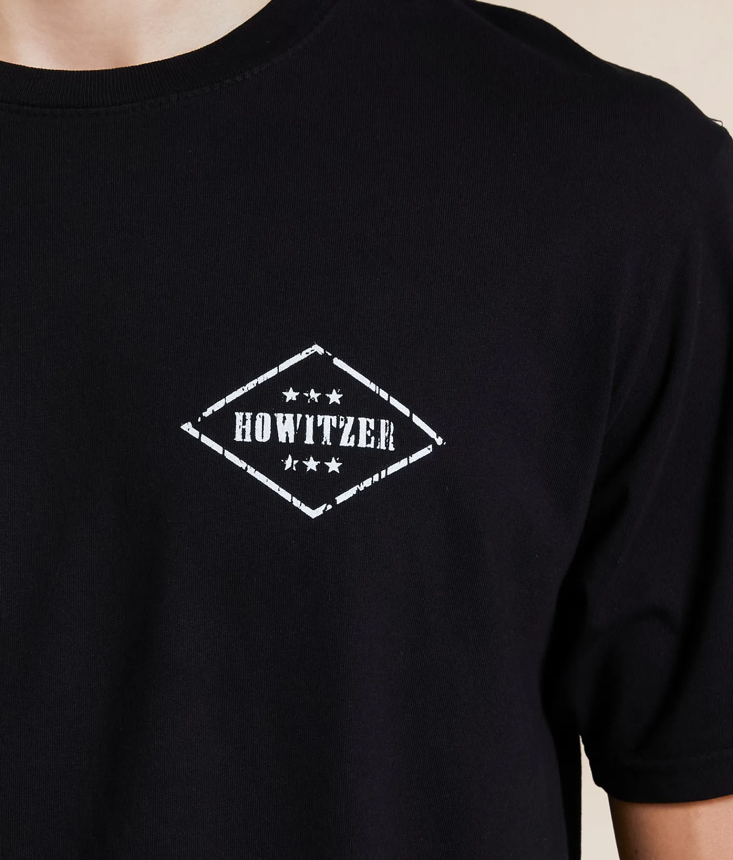 Howitzer American By Birth T-Shirt Black Hot