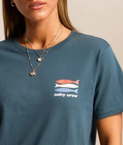 Tops | Salty Crew American Catch T-Shirt Midnight Navy