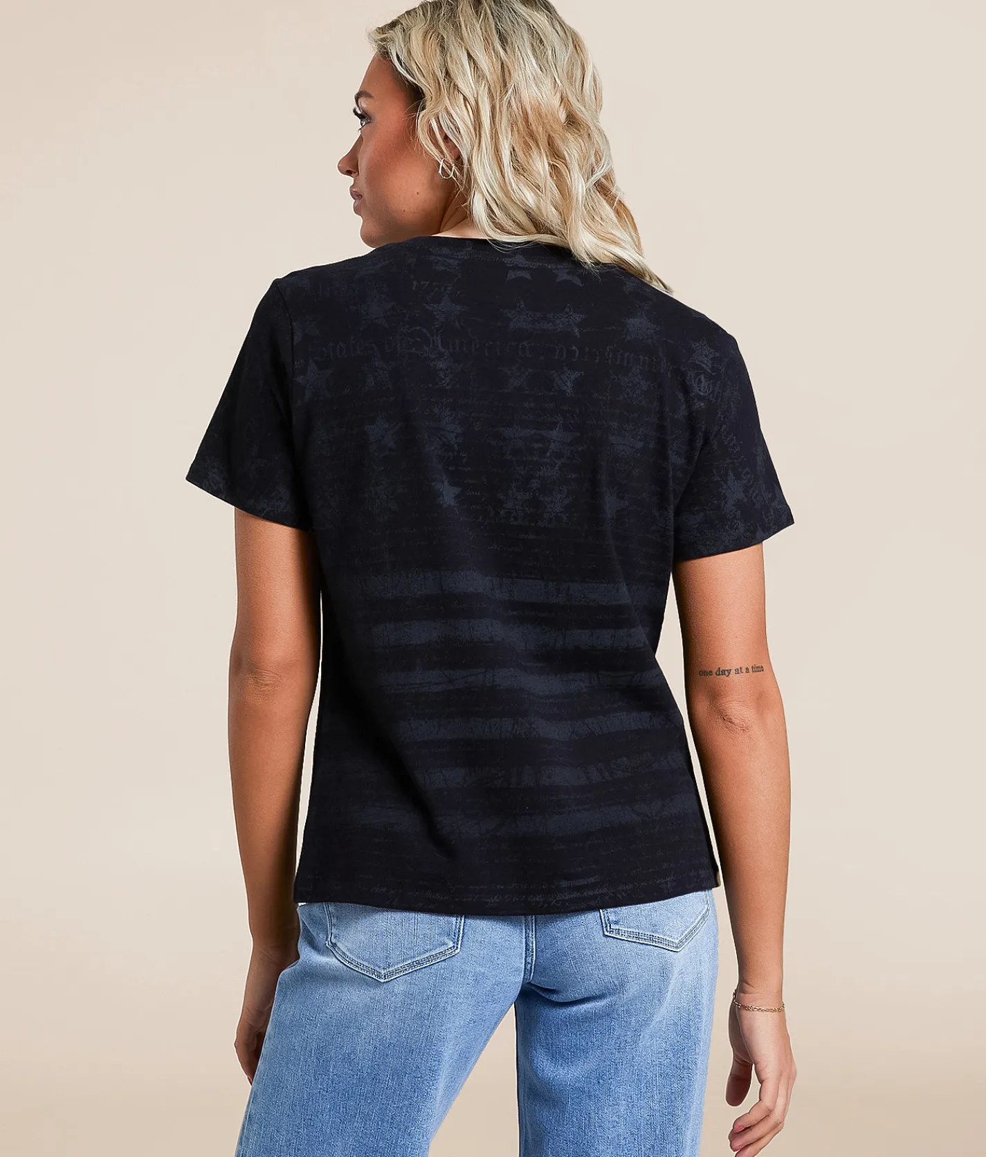 Tops | Affliction American Customs Chromium Heart T-Shirt Black