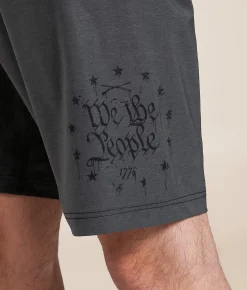 Howitzer American Freedom Stretch Boardshort Charcoal Clearance