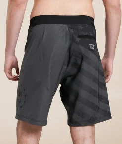 Howitzer American Freedom Stretch Boardshort Charcoal Clearance