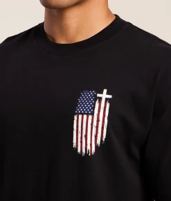 Howitzer American Freedom 250 T-Shirt Black Outlet