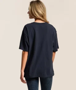 Tops | Wrangler® American Heritage Oversized T-Shirt Dark Sapphire
