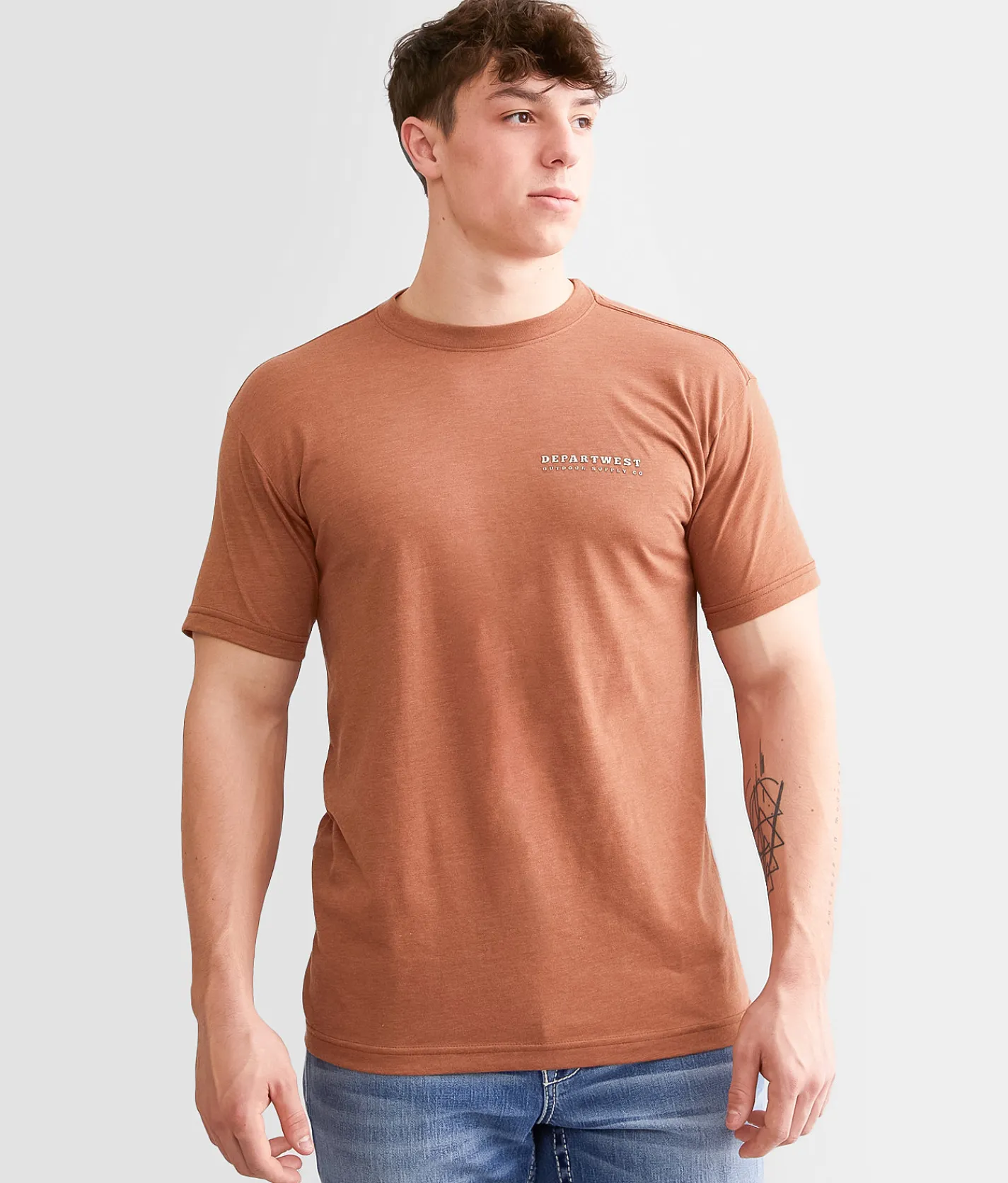 Departwest American Ranch T-Shirt Terracotta Heather Best