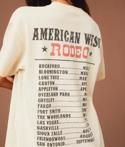 Tops | Sterling & Stitch American West Rodeo T-Shirt Birch
