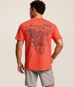 Howitzer America 250 T-Shirt Hibiscus Hot