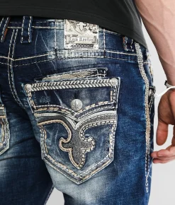 Rock Revival Amoux Straight Stretch Jean Amoux J202 Online