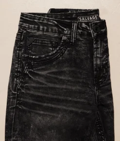Salvage Anarchy Straight Stretch Jean Lager Clearance
