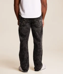 Salvage Anarchy Straight Stretch Jean Lager Clearance