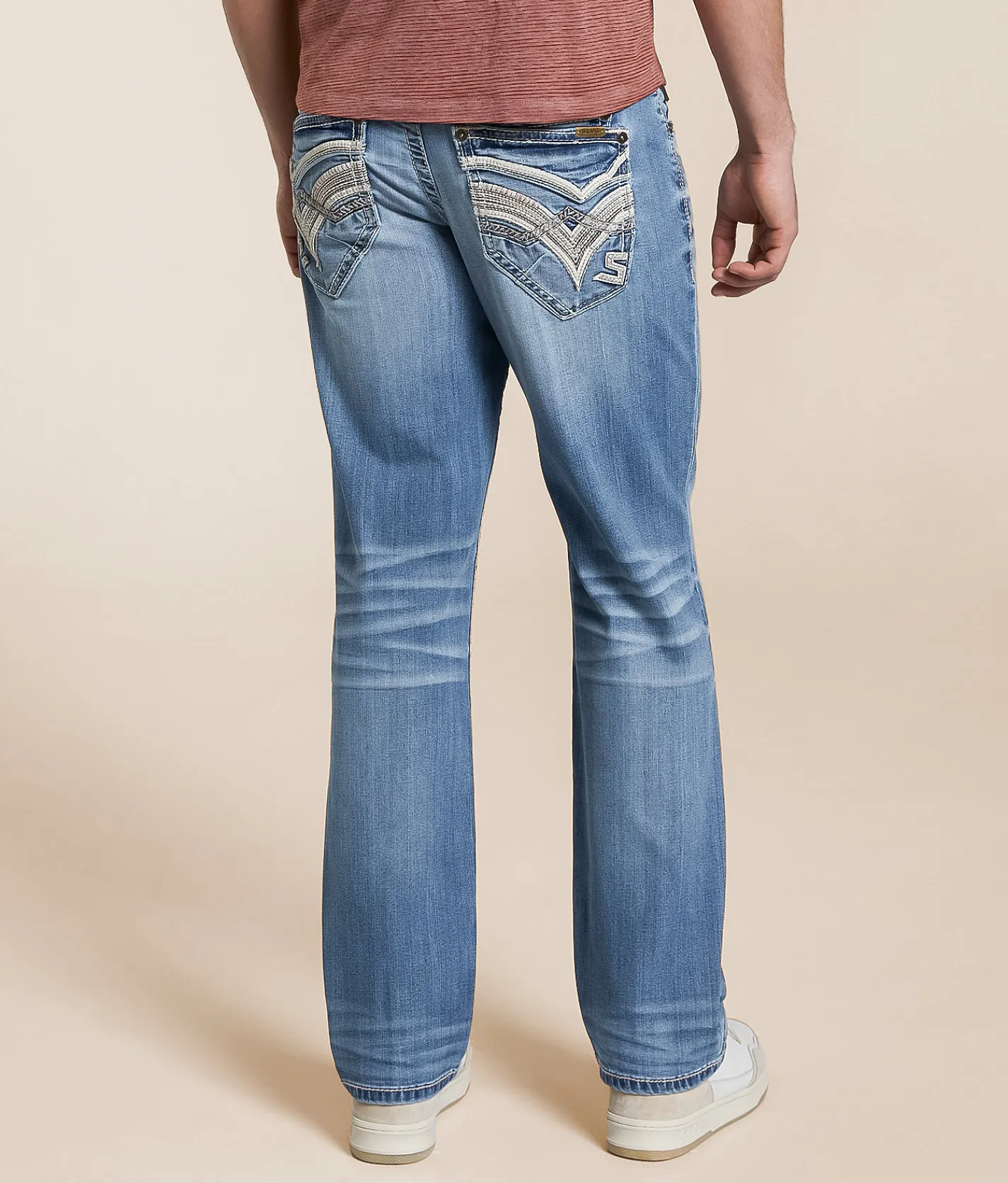 Salvage Anarchy Straight Stretch Jean Mocha Dolce Outlet