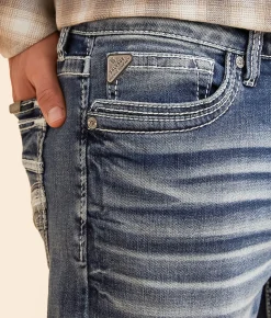 Salvage Anarchy Straight Stretch Jean Nutcracker Online