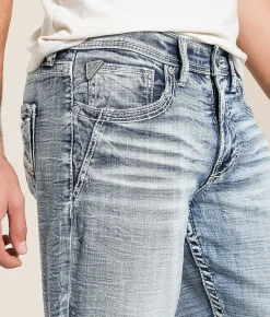 Salvage Anarchy Straight Stretch Jean Carrel Aged Best