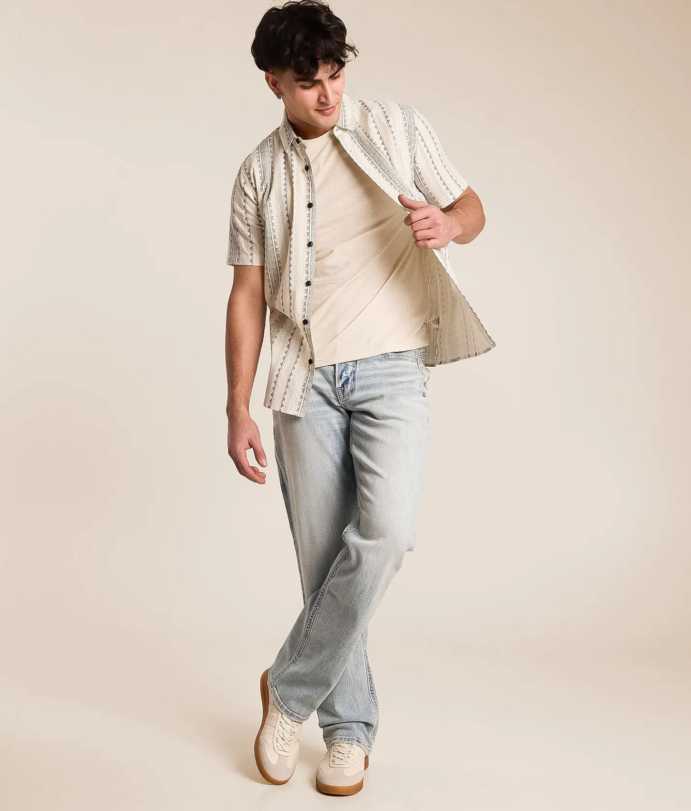 Bottoms | Salvage Anarchy Straight Stretch Jean Grand Canyon