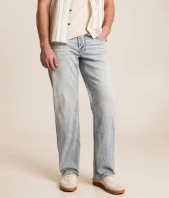 Salvage Anarchy Straight Stretch Jean Grand Canyon Discount