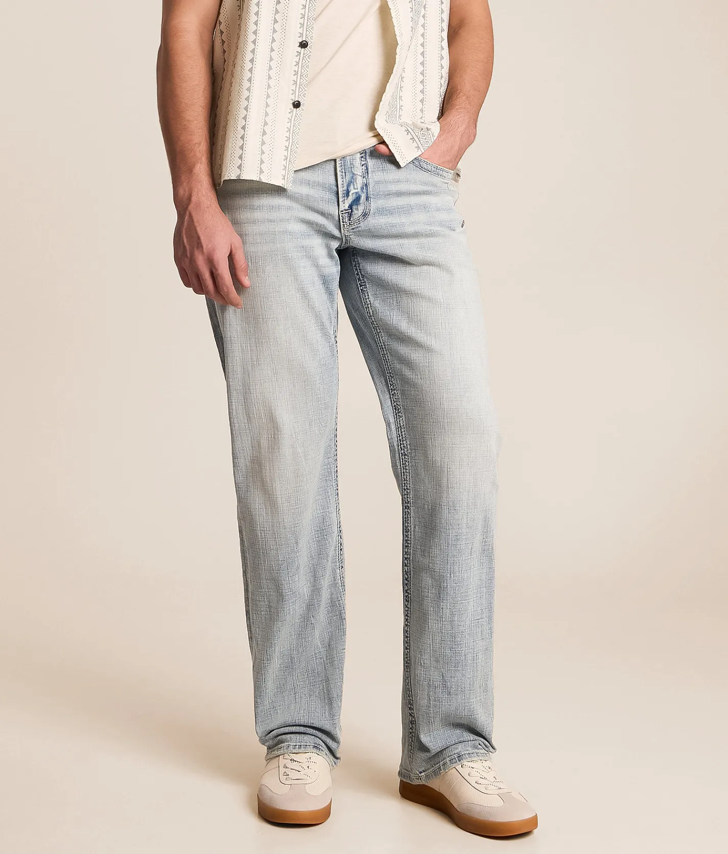 Salvage Anarchy Straight Stretch Jean Grand Canyon Discount