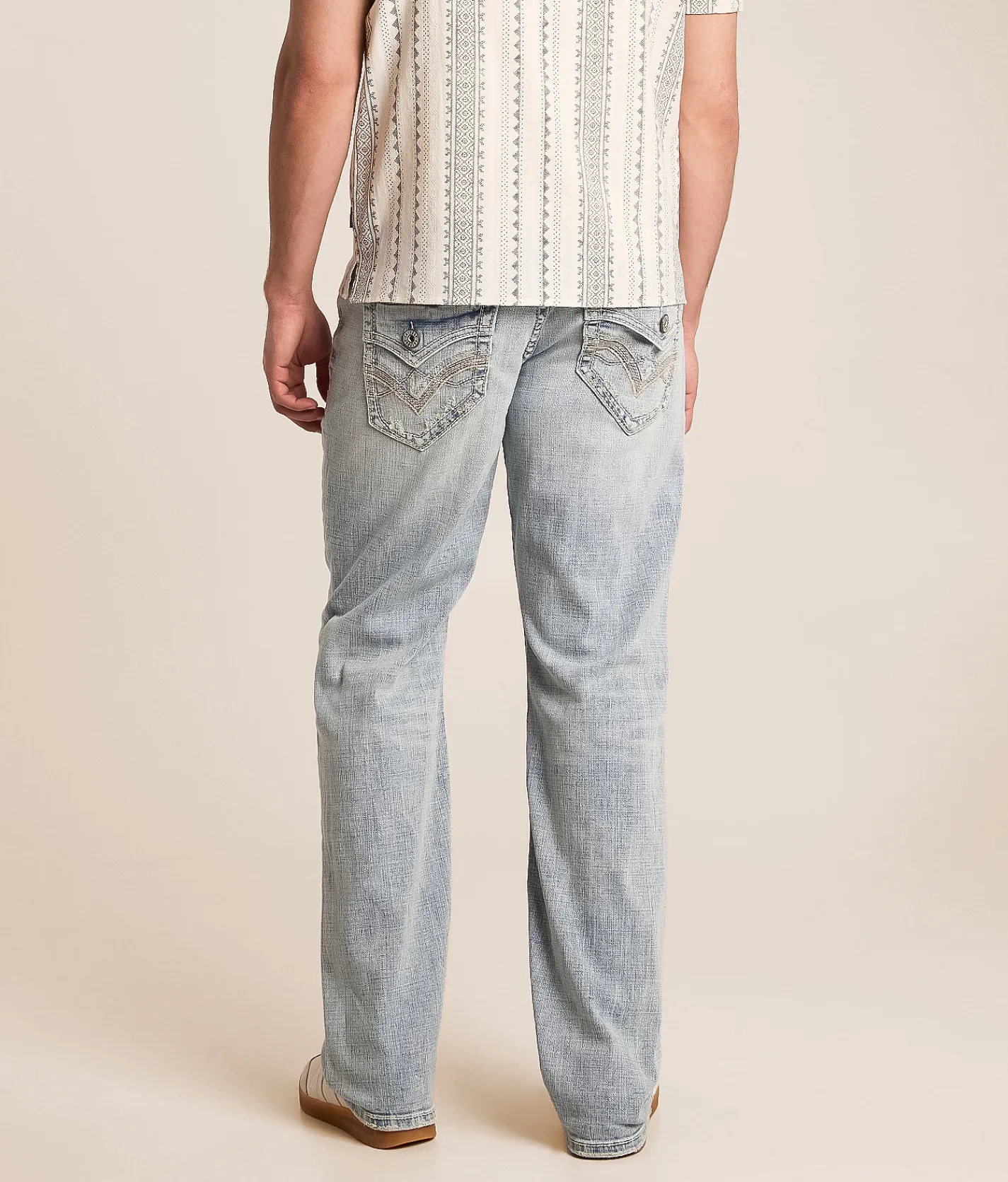 Salvage Anarchy Straight Stretch Jean Grand Canyon Discount
