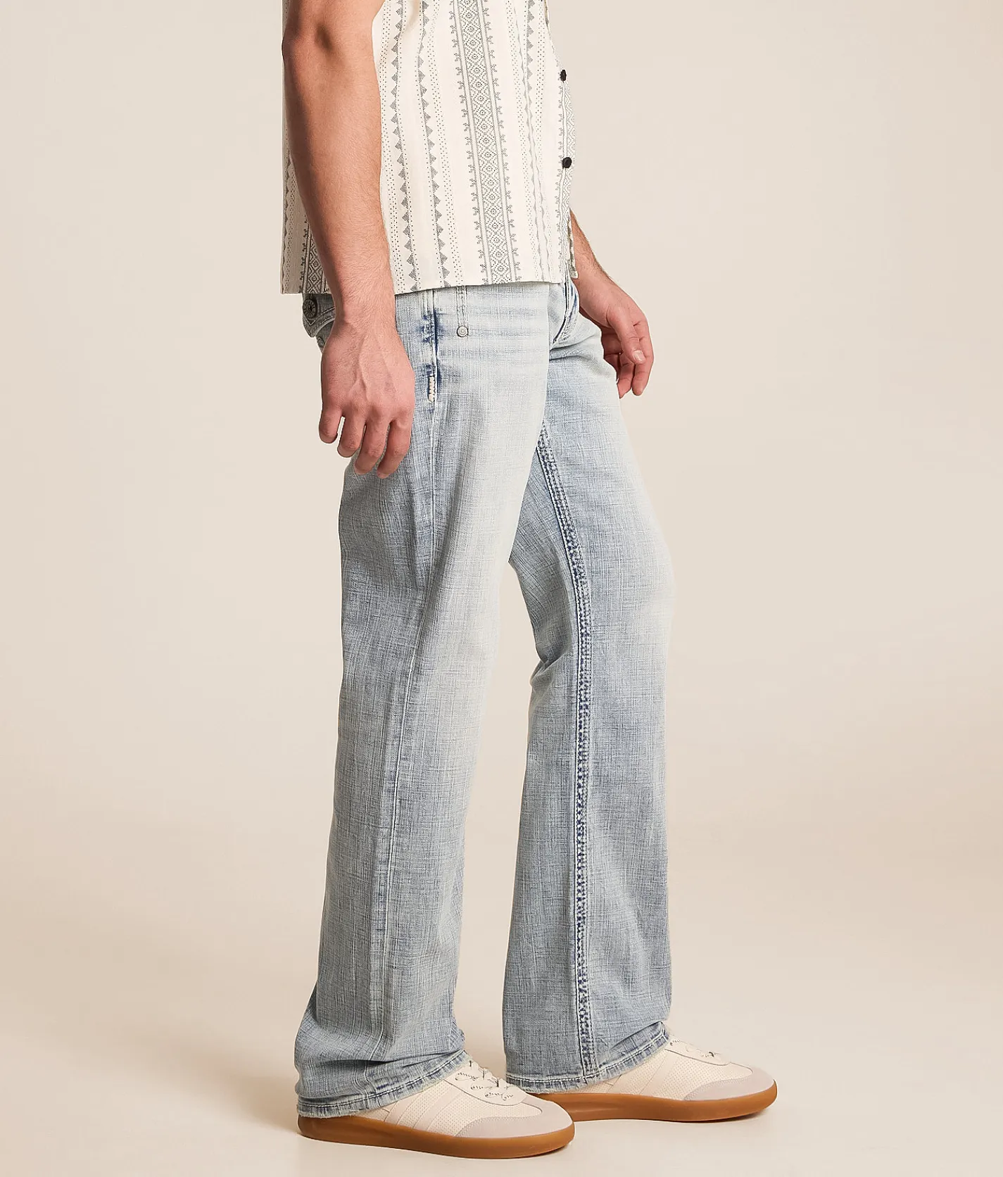 Salvage Anarchy Straight Stretch Jean Grand Canyon Discount
