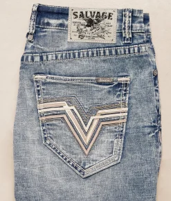 Bottoms|Shorts | Salvage Anarchy Stretch Short Riptide Lager