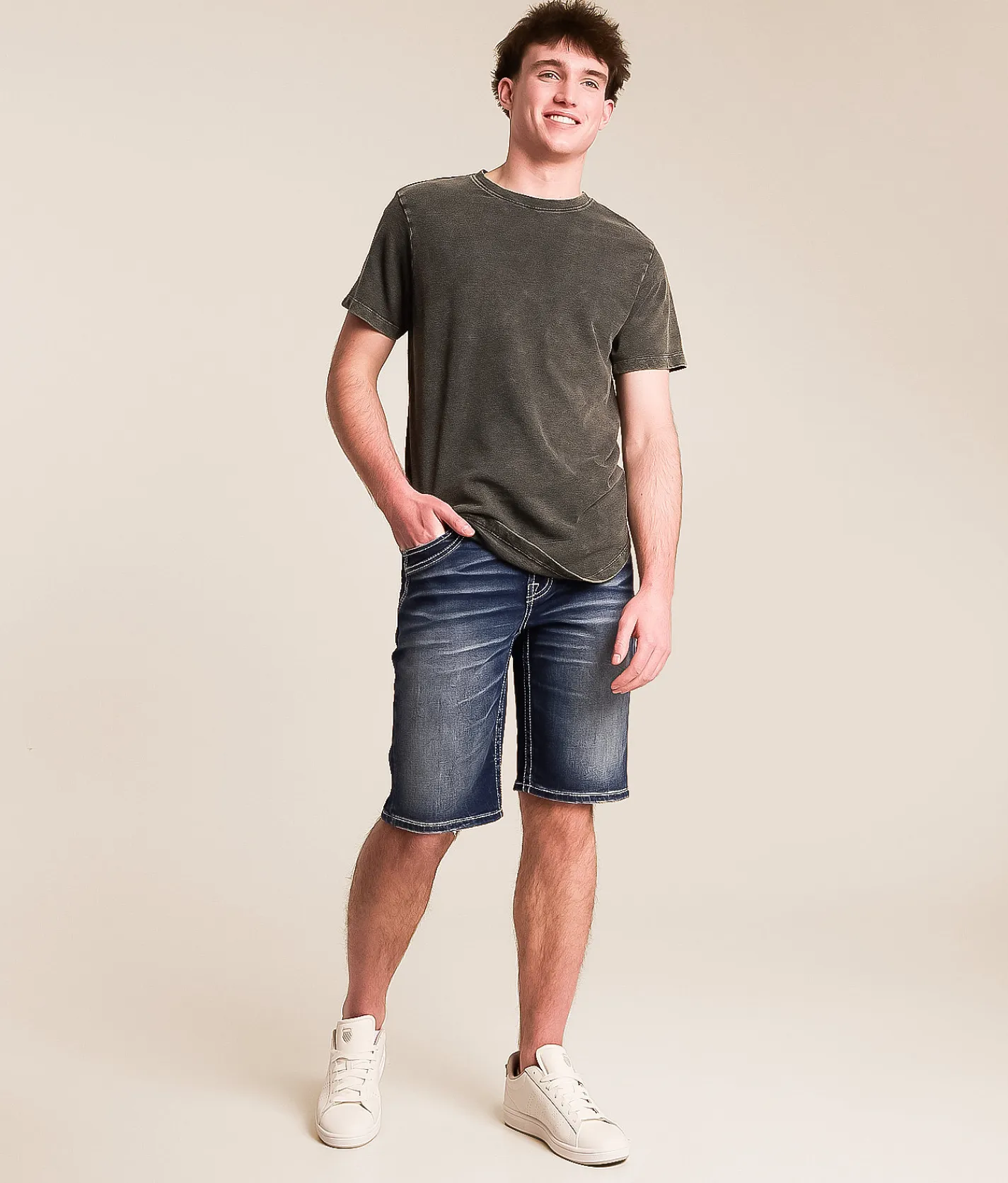 Bottoms|Shorts | Salvage Anarchy Stretch Short Neon Nights