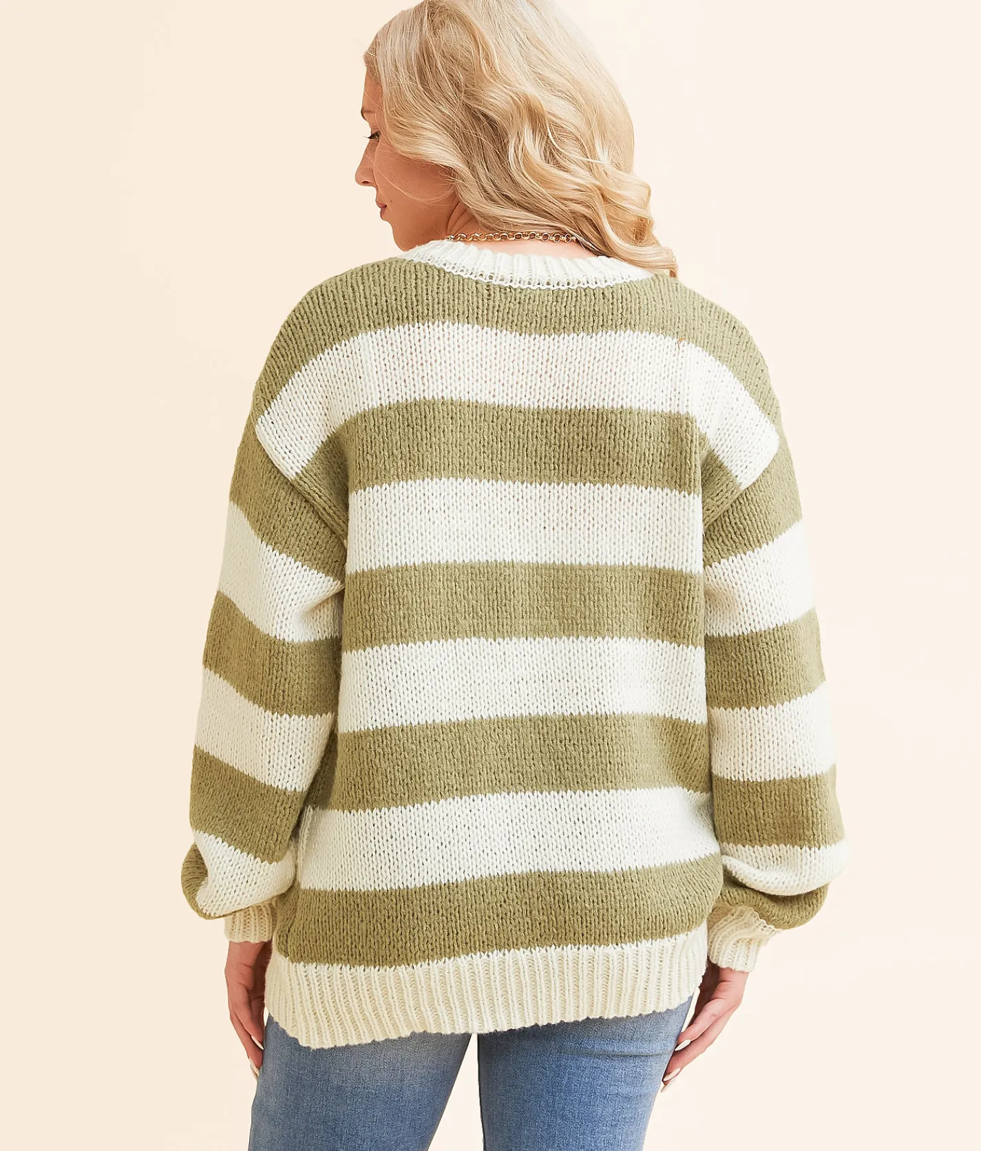 Z Supply Anders Striped Sweater Willow Best