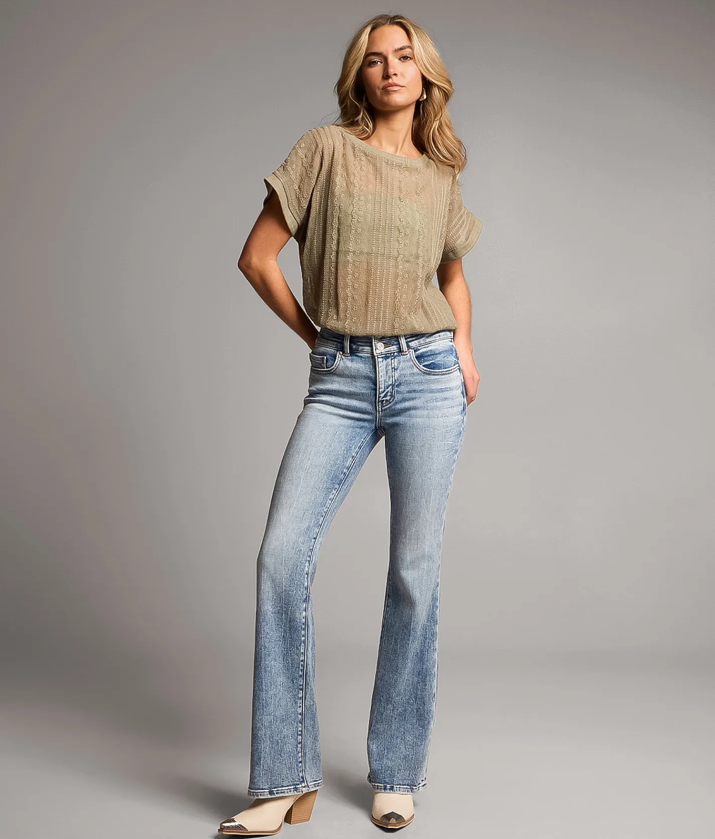 Jeans|Bottoms | BKE Andi Boot Stretch Jean Trice 3