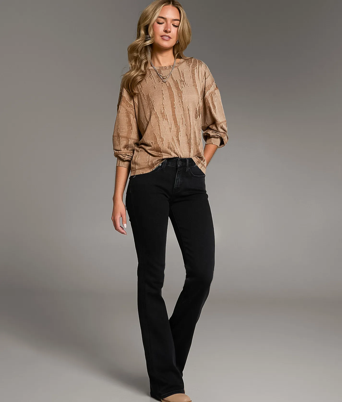 BKE Andi Boot Stretch Jean Black Outlet