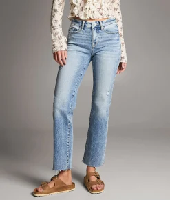 Jeans | BKE Andi Cropped Straight Stretch Jean Hannigan 5