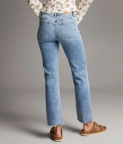 Jeans | BKE Andi Cropped Straight Stretch Jean Hannigan 5